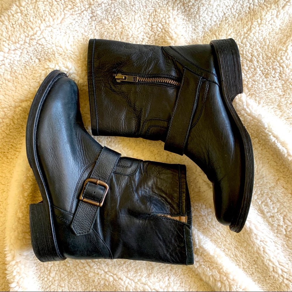 Steve Madden Flankk moto biker boots 7